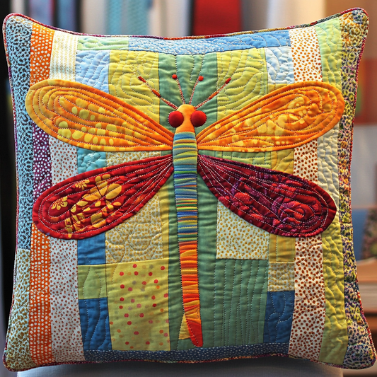 Dragonfly DAI230924128 Quilted Pillow Case