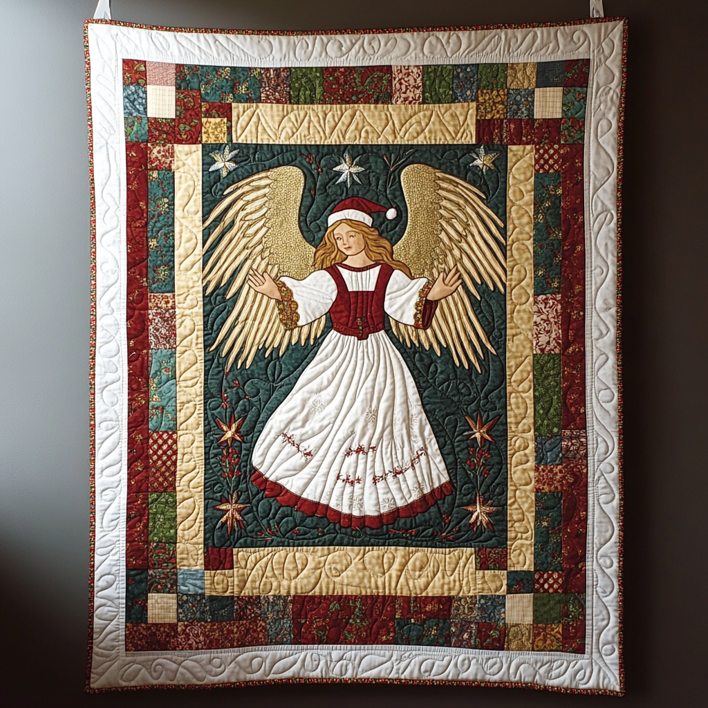 Christmas Angel DAI111124482 Quilt Blanket