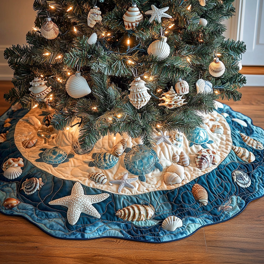 Sea Creature TAI201124489 Quilted Tree Skirt