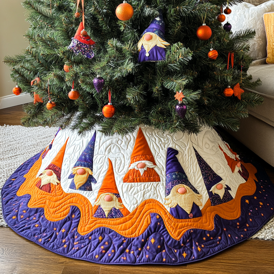 Halloween Gnome DAI230924064 Quilted Tree Skirt