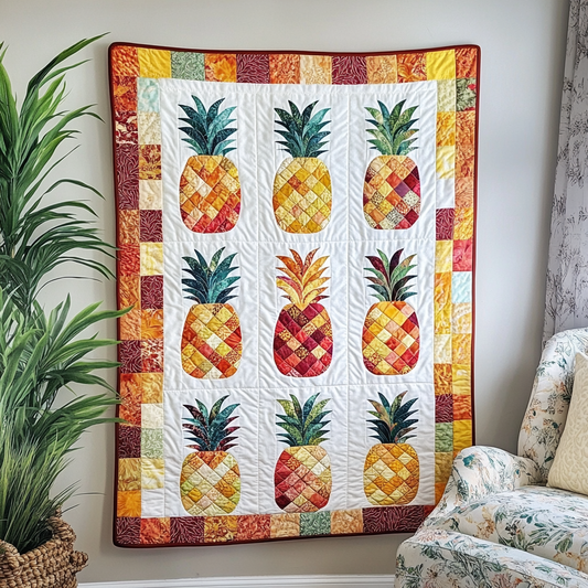 Pineapple DAI171224018 Quilt Blanket