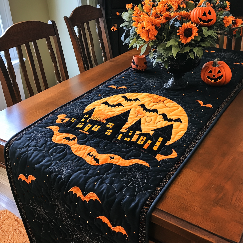 Halloween TAI040924411 Quilted Table Runner