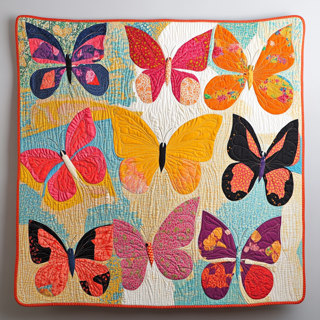 Butterfly DAI070824149 Quilt Blanket