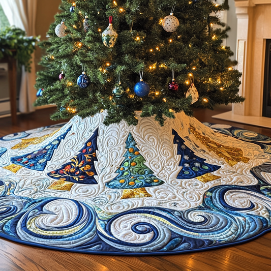 Christmas Tree TAI091024259 Quilted Tree Skirt