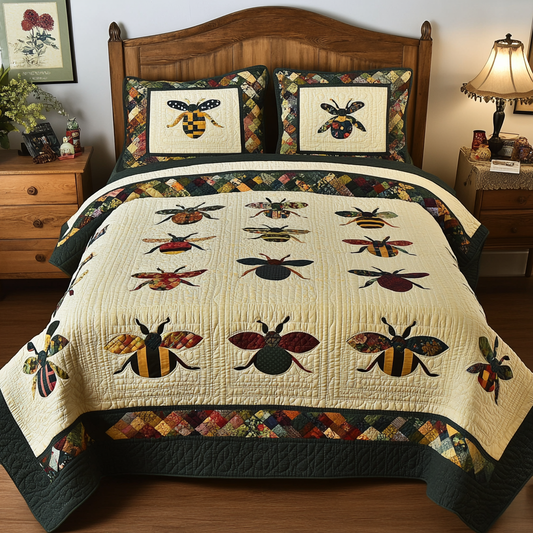 Bee DAI280824202 Quilt Bedding Set