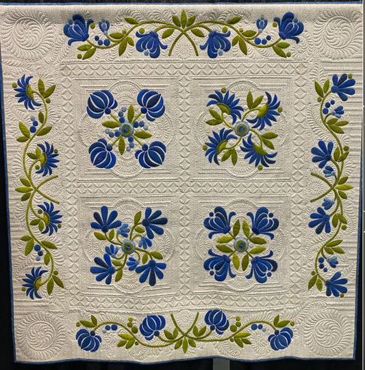 Flower CLA201223085 Quilt Blanket