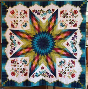 Flower Star CLA261223022 Quilt Blanket