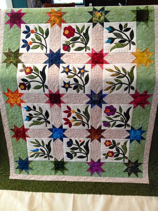 Flower CLA16112341 Quilt Blanket