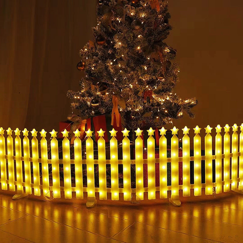 Christmas Fence Lights 8PCS