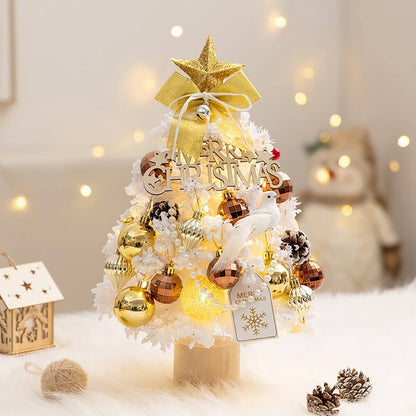 Christmas DIY Flocked Christmas Tree Set