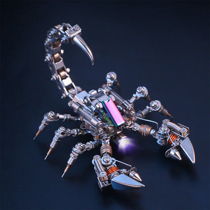 3D Metal Puzzle Steampunk Metal Androctonus Crassicauda Model DIY Toy Kits- 200PCS+