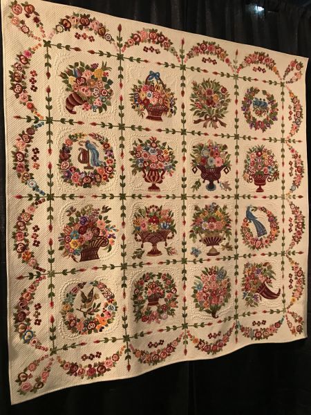 Flower Basket CLA221223140 Quilt Blanket