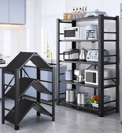 5-Tier Kitchen Unit Heavy Duty Metal Storage Shelves F88