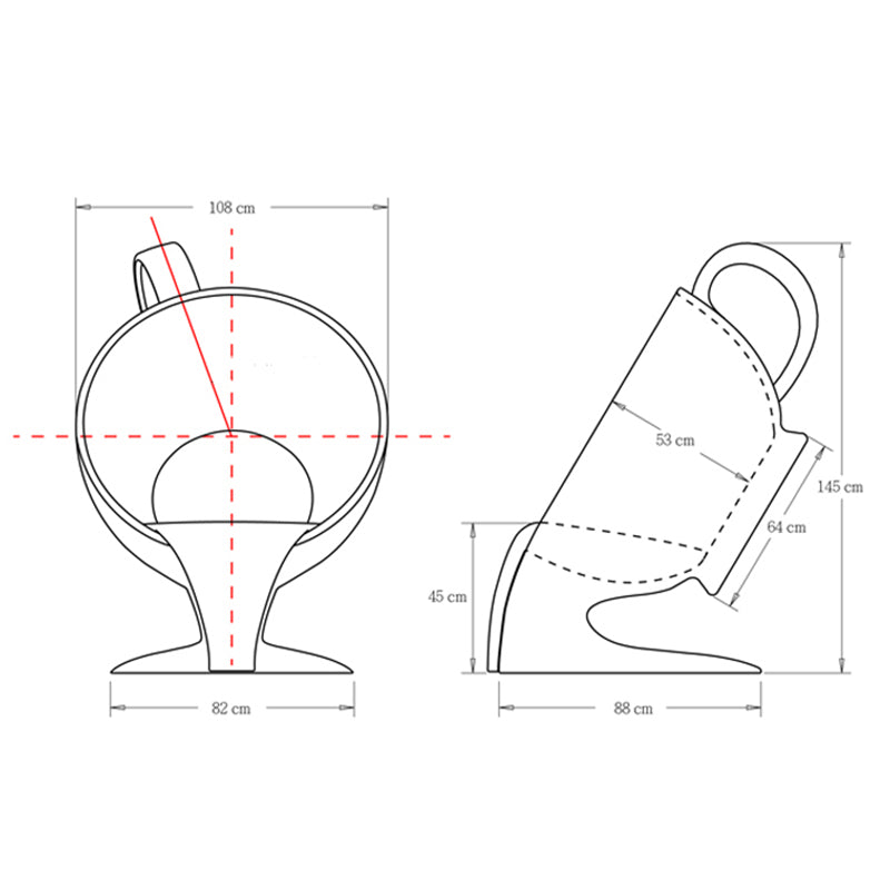 Coffee Cup Lounge Chair