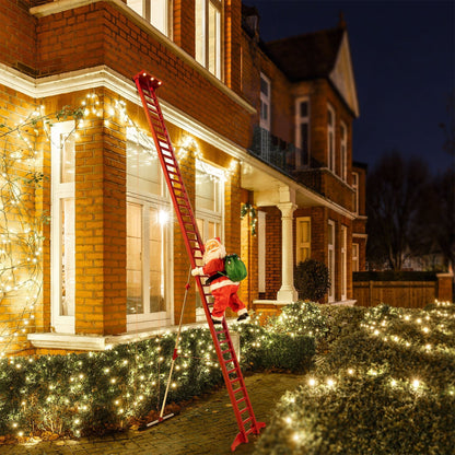 7/10/13' Outdoor Animated Super Climbing Santa