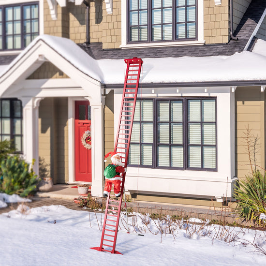 7/10/13' Outdoor Animated Super Climbing Santa