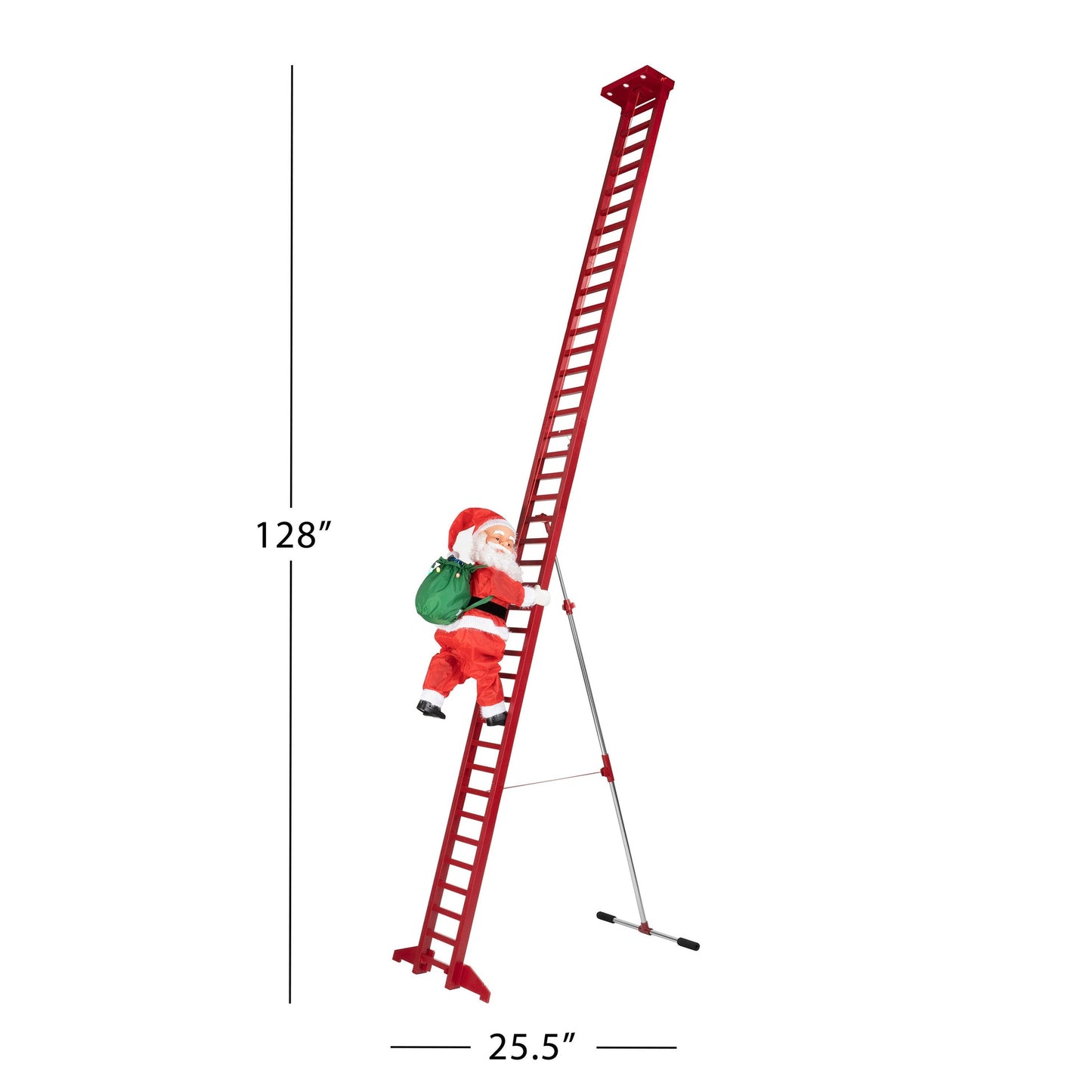 7/10/13' Outdoor Animated Super Climbing Santa