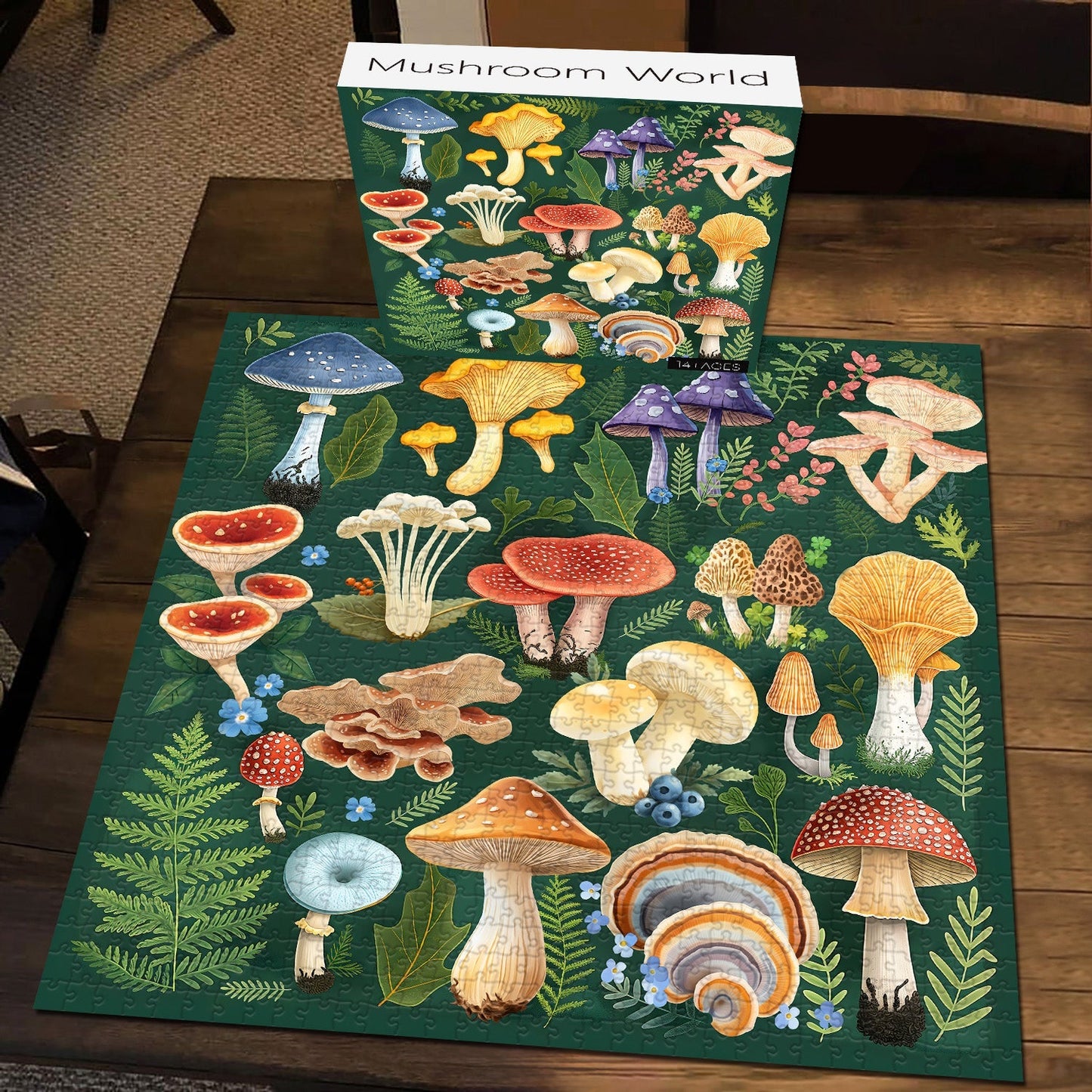 Mushroom World Jigsaw Puzzle 1000 Pieces