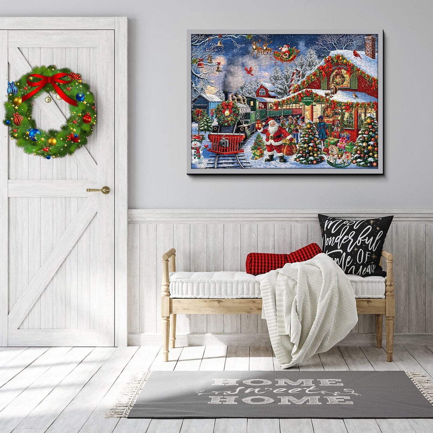 Christmas Station Jigsaw Puzzle 1000 Pieces