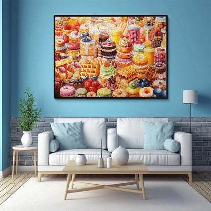 Sweet Feast Jigsaw Puzzle 1000 Pieces