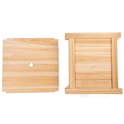 Folding Raised Garden Bed Square Wood Planter Box