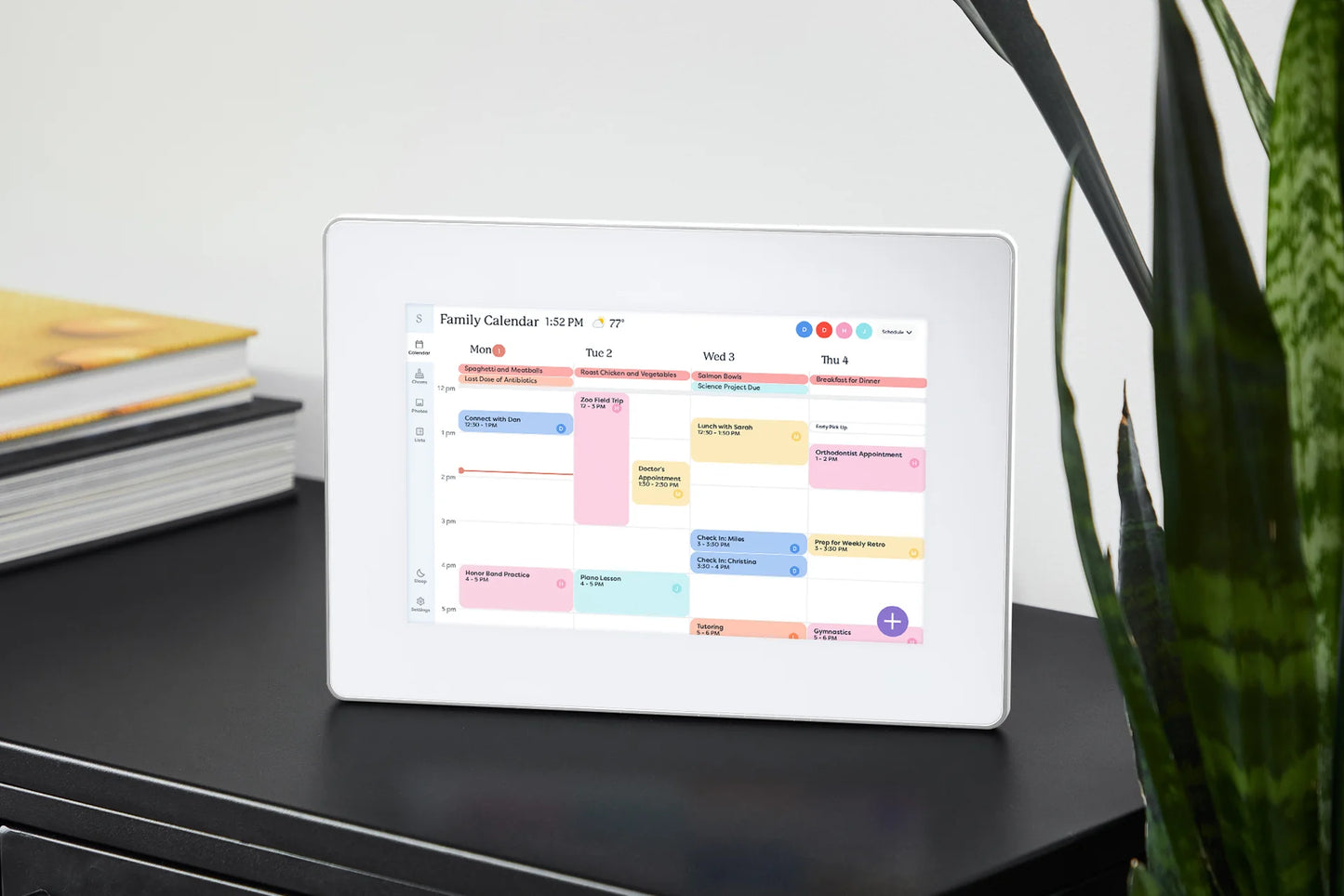 Smart Touchscreen Calendar