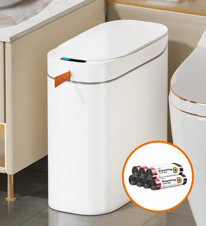 Smart Touchless Trash Can With Automatic Adsorption Bagging Z35