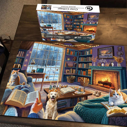 Cozy Cottage Jigsaw Puzzle 1000 Pieces