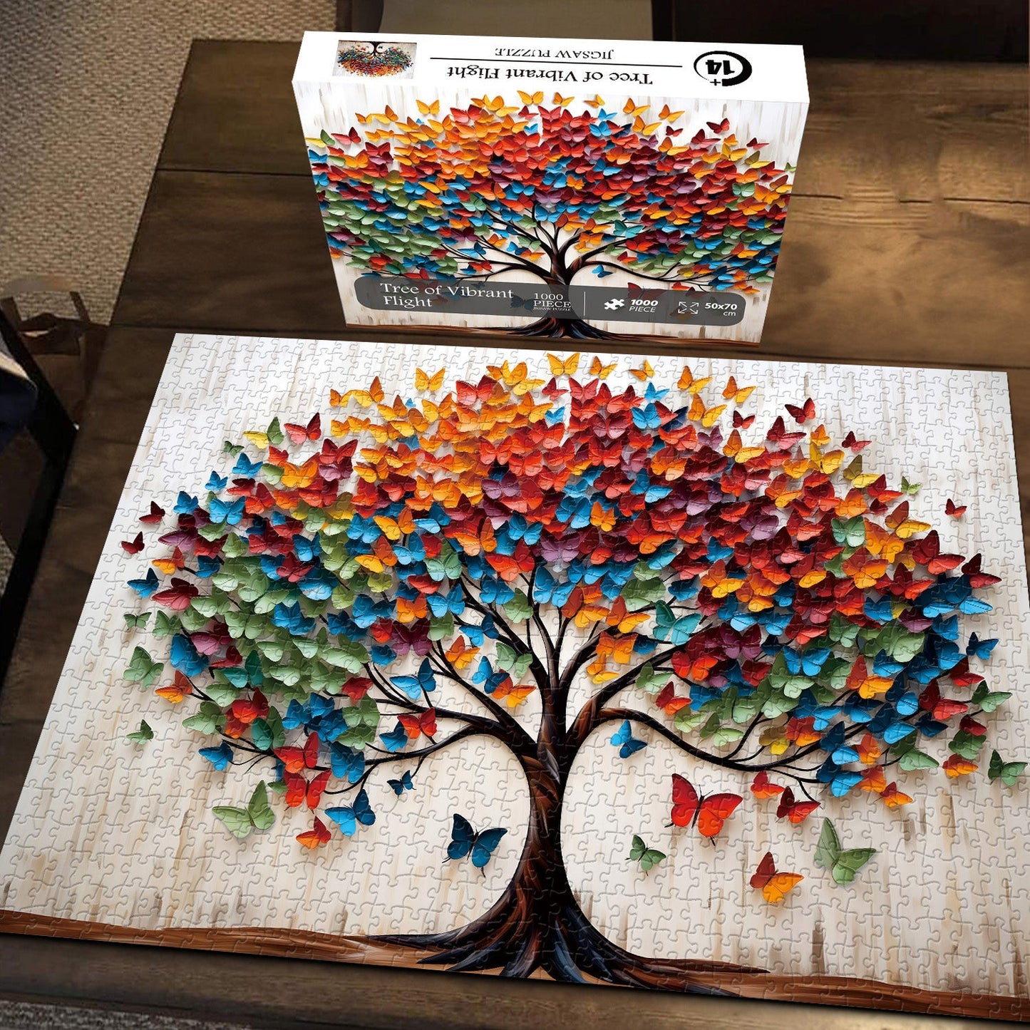 Tree of Vibrant Flight Jigsaw Puzzle 1000 Pieces