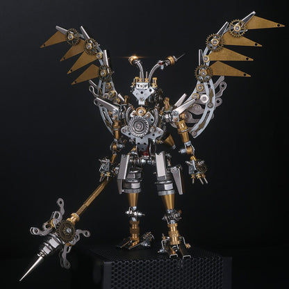 573Pcs DIY Metal Mechanical Mecha Puzzle Model Kit 3D Assembly Pawns Jigsaw Crafts