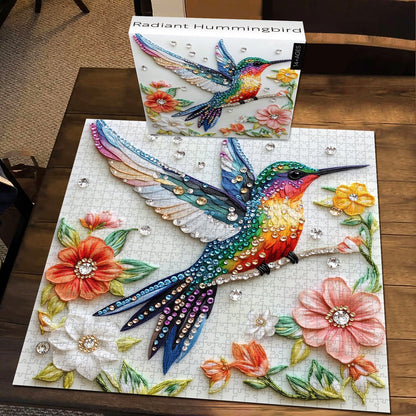 Radiant Hummingbird Jigsaw Puzzle 1000 Pieces