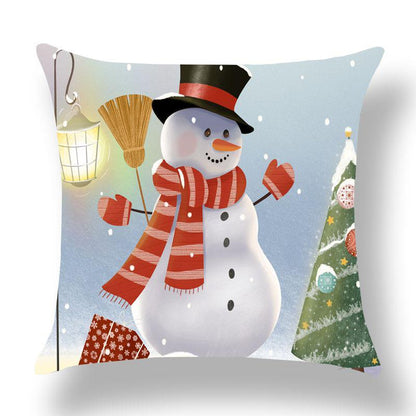 Snow Family Cushion Covers