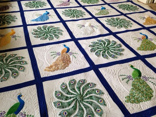 Peacock CLA040124028 Quilt Blanket