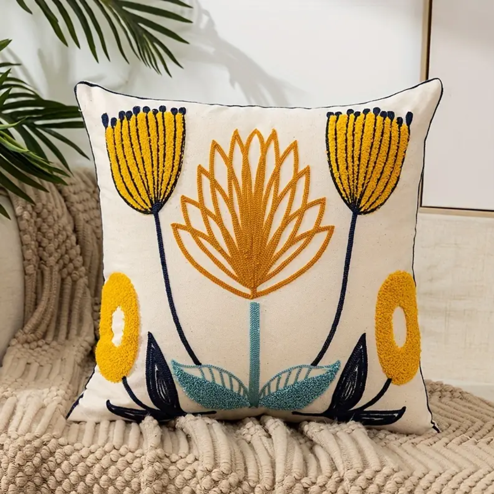 Boho Floral Cushion Covers