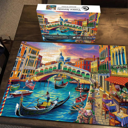 Venice Serenity Jigsaw Puzzle 1000 Pieces