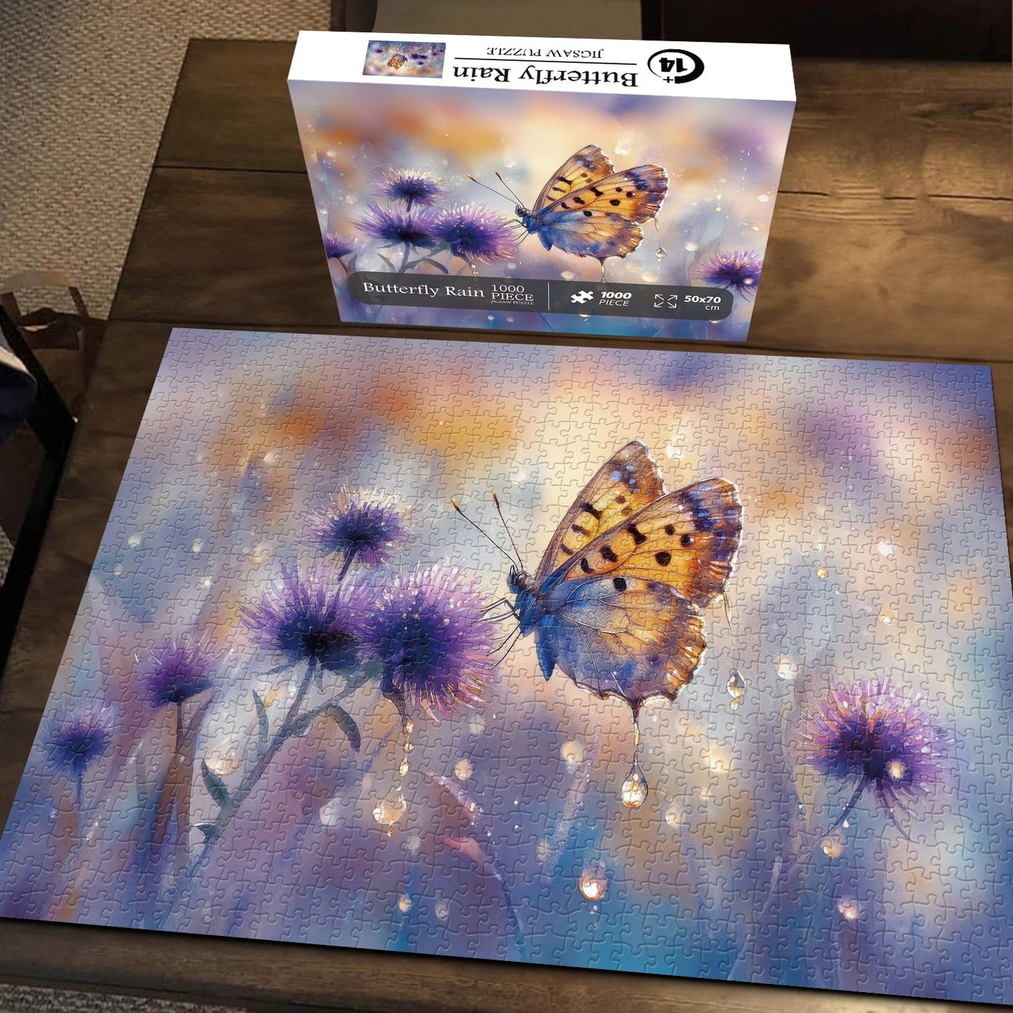 Butterfly Rain Jigsaw Puzzle 1000 Pieces