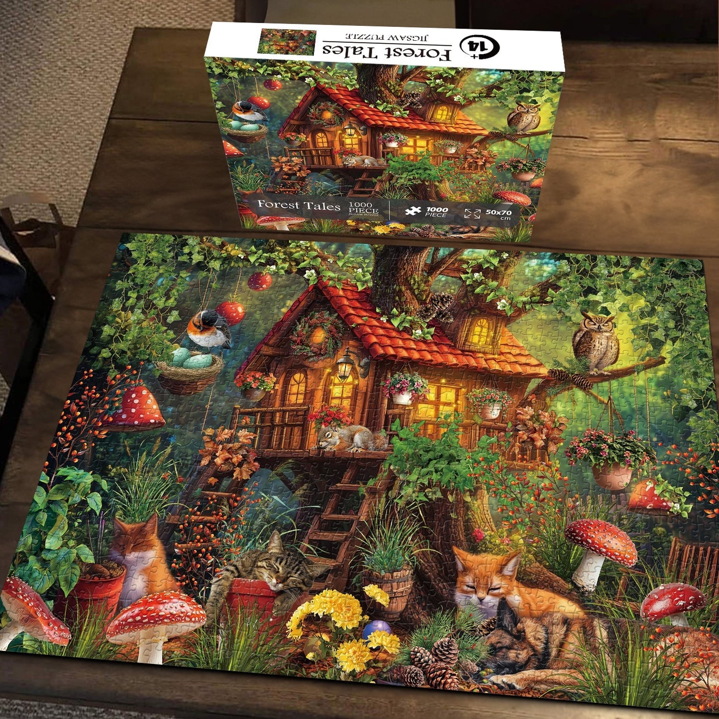 Forest Tales Jigsaw Puzzle 1000 Pieces