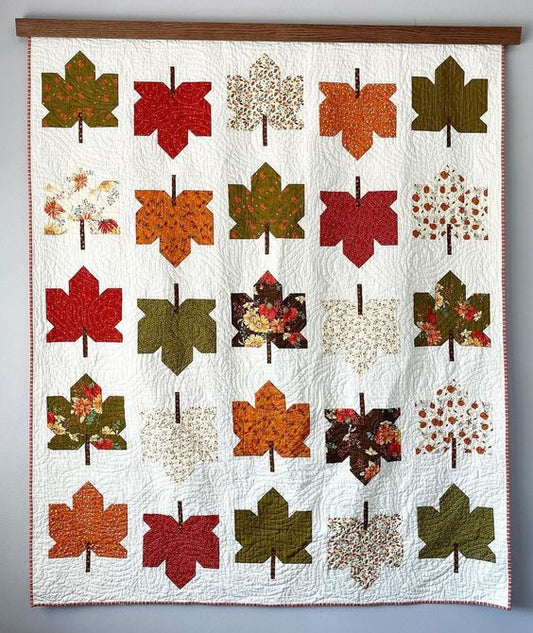 Autumn Leaves CLDY040724117 Quilt Blanket