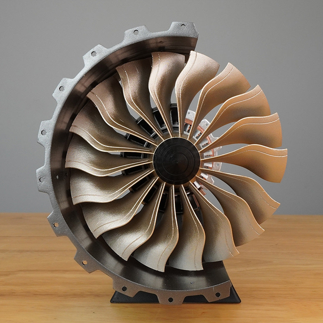 Aircraft Engine Model Kit - Build Your Own Jet Engine - 1: 20 Scale Turbofan Engine Mechanical Science STEM Toy