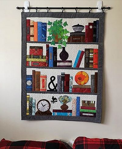 Bookcase CLA120324020 Quilt Blanket