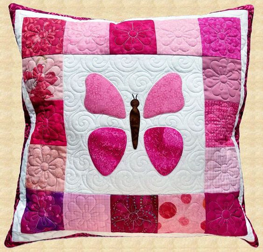 Butterfly CLA080424101 Quilted Pillow Case