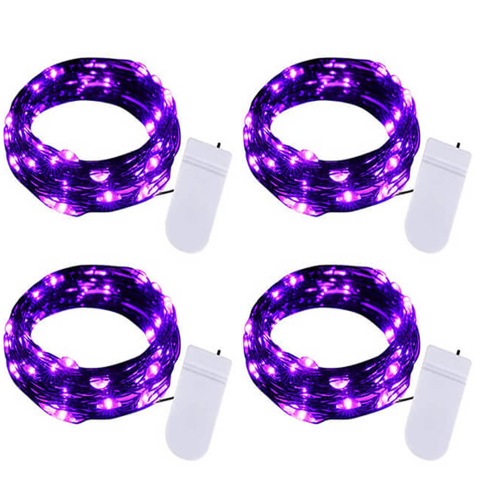 Halloween Christmas LED Waterproof Firefly Star Light (4 PCS)