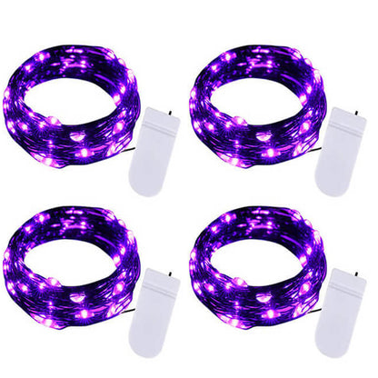 Halloween Christmas LED Waterproof Firefly Star Light (4 PCS)