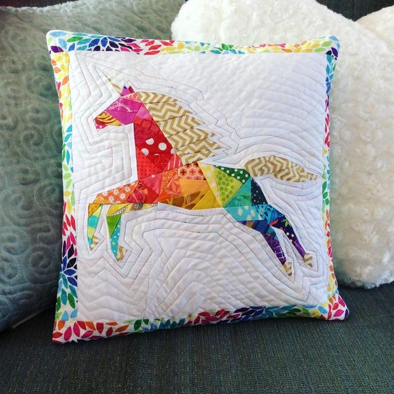 Unicorn CLA080424139 Quilted Pillow Case