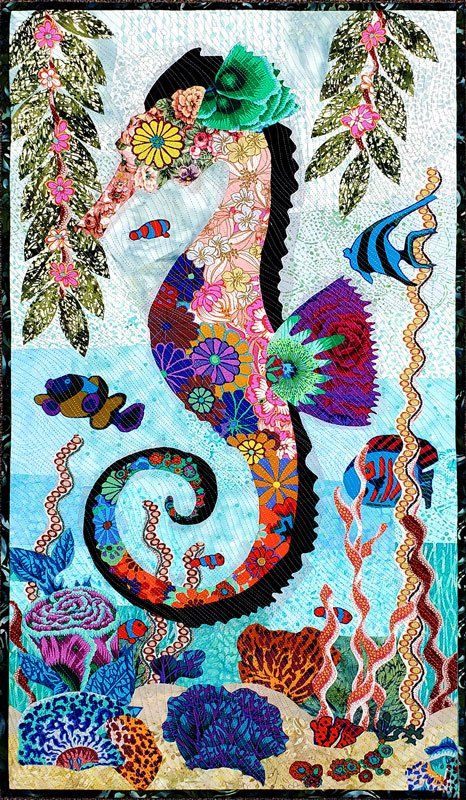 Seahorse CLA040124394 Quilted Table Runner