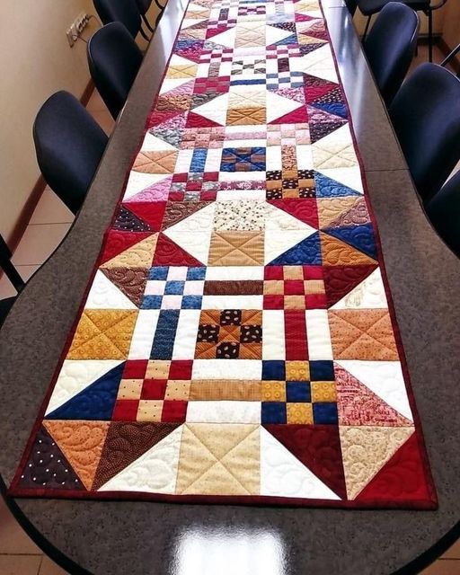 Patchwork CLA16112361 Quilted Table Runner