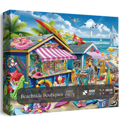 Beachside Boutiques Jigsaw Puzzle 1000 Pieces