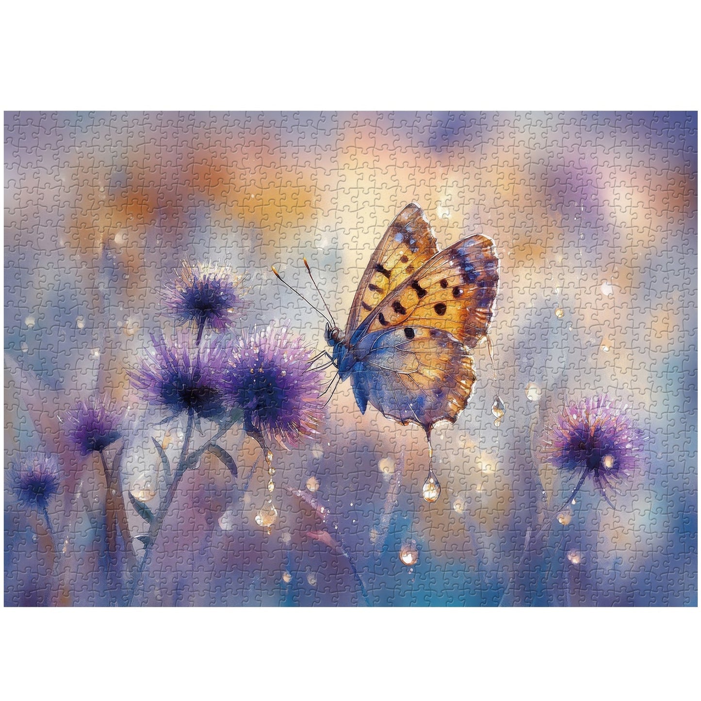 Butterfly Rain Jigsaw Puzzle 1000 Pieces