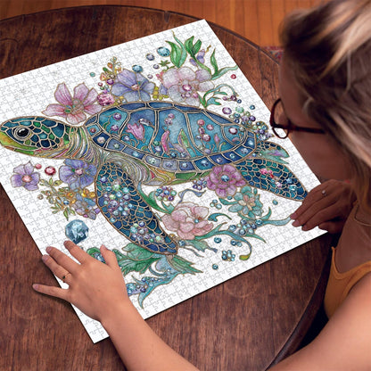 Shining Turtle Jigsaw Puzzle 1000 Pieces