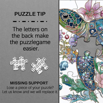 Shining Turtle Jigsaw Puzzle 1000 Pieces